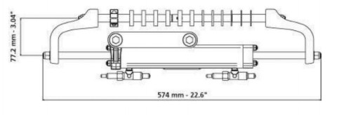 Timoneria idraulica GOTECH-OBF GT/M60 FINO A 115hp